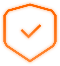 Icône de bouclier avec coche